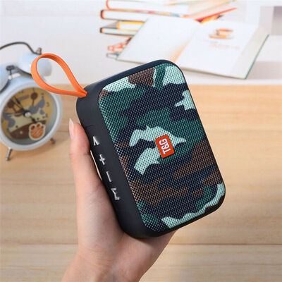

Square Wireless Bluetooth Stereo Speaker Outdoor Waterproof Support Portable