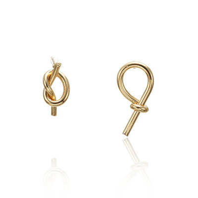 

Fashion Statement Earrings 2019 Geometric Butterfly-knotted Asymmetric earrings for metal earrings