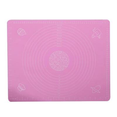 

Silicone Cake Dough Fondant Rolling Kneading Mat Baking Mat With Scale