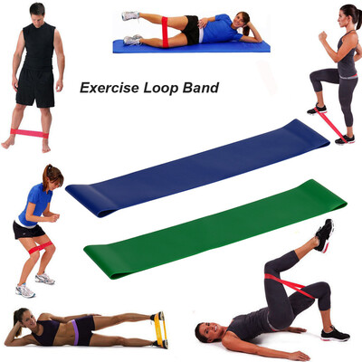 

〖Follure〗Set of 2 Resistance Exercise Loop Bands Home Gym Fitness Premium Natural Latex