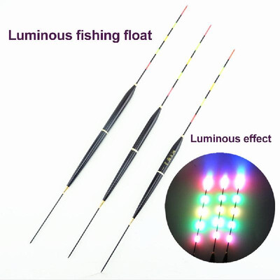 

electronic drifting night fishing float 5 eyes bright float electronic standard luminous drift fishing reel fish line fishing rod