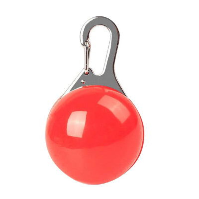 

Colorful Clip-on Safety Night Light Pet Collar Keychain Light LED Waterproof Safety Night Walking Lights for Dogs&Cats Battery