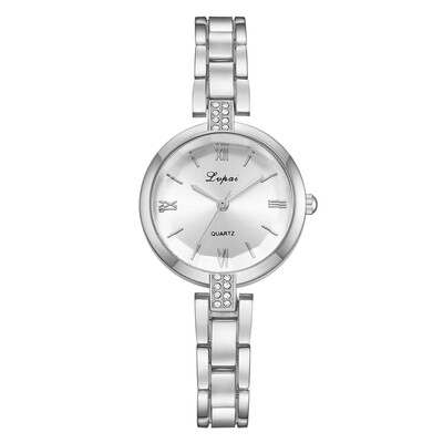 

Lvpai P862 Women\ Quartz Watch Simple Ultra-Thin Dial Ladies Bracelet Watch