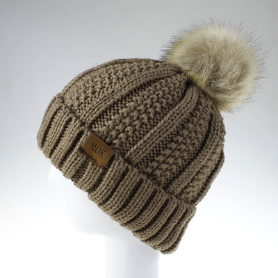 

Tailored New Women Girls Keep Warm Winter Casual Knitted Hat Wool Hemming Hat Ski Hat