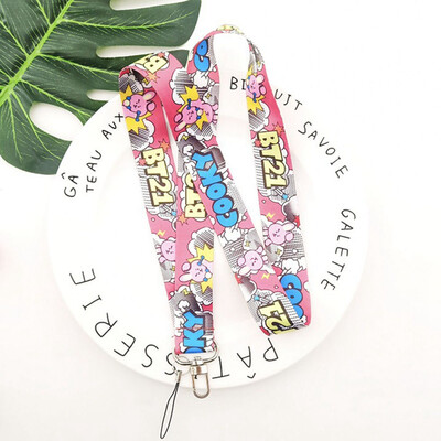 

Cartoo Figure Neck Strap Phone Lanyard Cute Card Holder Keychain