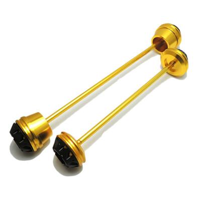 

Motorcycle Front & Rear Axle Fork Crash Slider Guard Protector 1 Pair For MT-07