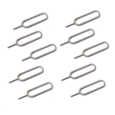 

10PCS Universal Metal Sim Needle Tray Holder Card Eject Pin