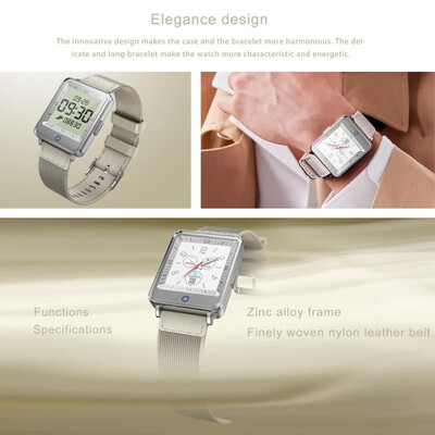 

CV16 Bluetooth 40 Waterproof IP67 Heart Rate Blood Pressure Smart Bracelet