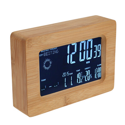 

Intelligent WiFi LCD Digital Display Alarm Clock