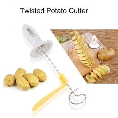 

Greensen Manual Spiral Potato Chips Twister Vegetable Cucumber Twisted Cutter Kitchen Cooking Tool