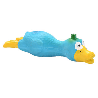 

2019 New Dog Toys Yellow Screaming Rubber Chicken Pet Squeak Squeaker Chew Gift Chew Toys
