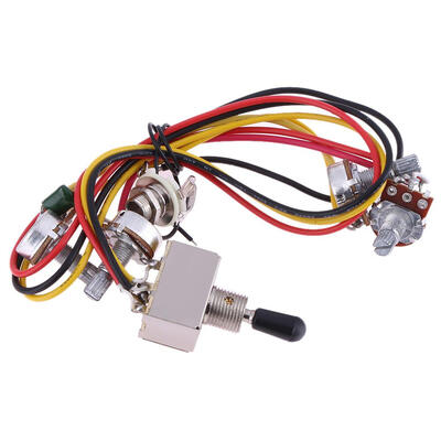 

Wiring Harness Prewired 2v2t 3 Way Toggle for Gibs LP Electric Guitar