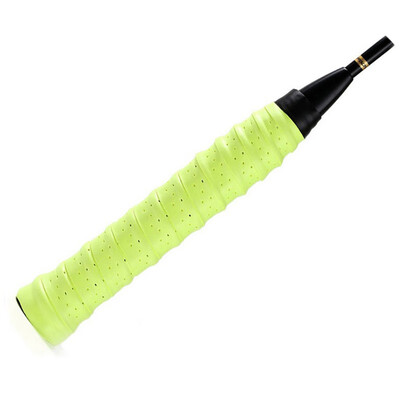 

2Racket Anti-slip Tape Handle Grips For Tennis Badminton Squash Band PU Leather