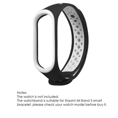 

Replacement Watch Band Sport Wristband Fashion Simple Style Breatherable Wrist Strap for Xiaomi Mi Band 3 Smart Bracelet