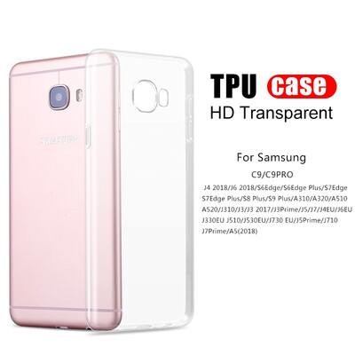 

Mzxtby Case For Samsung Galaxy Note 9 8 S9 S8 Plus S7 Edge HD Clear Soft TPU Phone Cases For Samsung A5 A3 A7 2017 Cover Capa