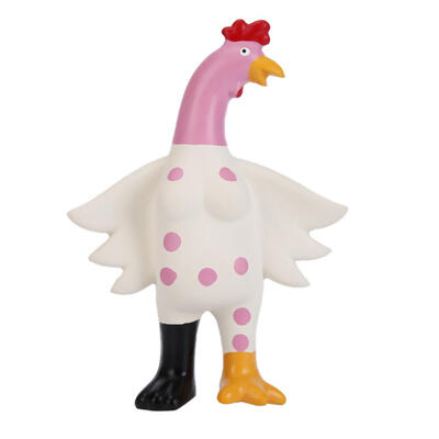 

Cute Chicken Shaped Squeak Latex Toy Dogs Bite Chew Squeaker Molar Toys