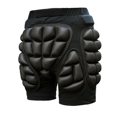 

Snowboarding Hip Protector Padded Winter Outdoor Skiing Black Pants Short Gear