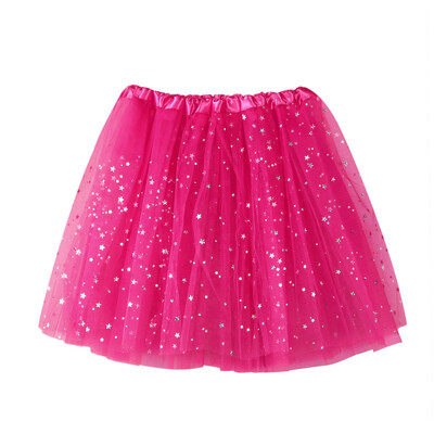 

Roseonmyhand Womens Pleated Gauze Short Skirt Adult Tutu Dancing Skirt