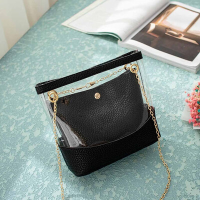 

Tailored Fashion Lady Shoulders Jelly Package Handbag Purse Mobile Phone Messenger Bag