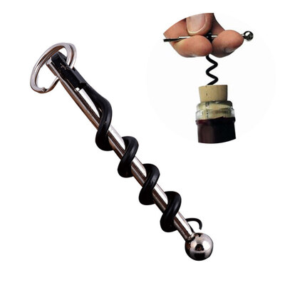 

Stainless Steel Bottle Champagne Wine Opener Cork Corkscrew Feast Party Bar Tool