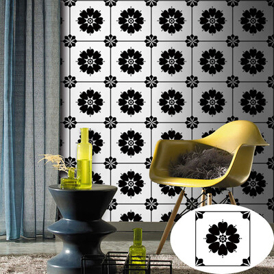 

〖Follure〗Geometric Self Adhesive Tile Stickers Decal Home Decoration Wall Sticker