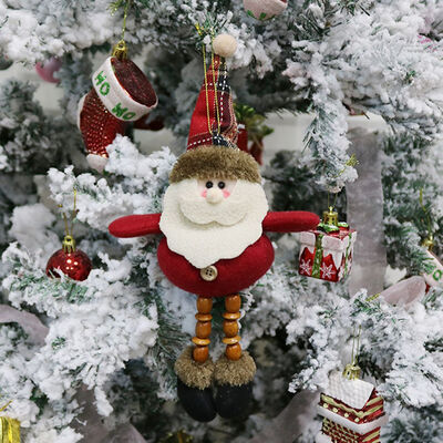

Cute Santa Claus Snowman Tree Toy Doll Hang Merry Christmas Ornaments Christmas Gift Christmas Decorations For Home New Year