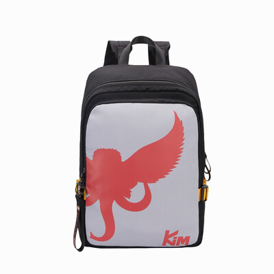 

OIWAS KiM Cool College School Student Fashion Black Backpack Daypack Rucksack Large Bookbag for Sport Outdoor Business