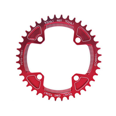 

Bike Bicycle 40T42T Rotary Chainring Chain Ring For 104mm BCD Crank Riding