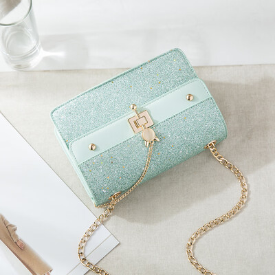 

Summer ins single-shouldered girls tide Korean version of Joker student chain Messenger bag fashion