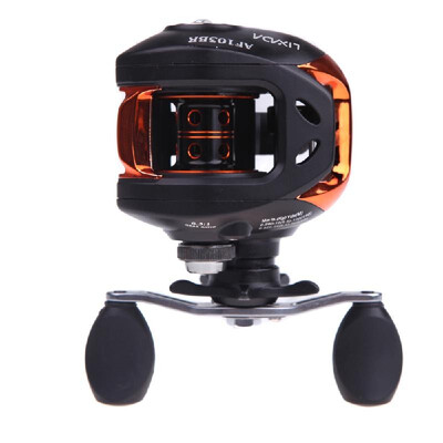 

Lixada AF103 101BB Ball Bearings Left Hand Bait Casting Fishing Reel High Speed 631 Black