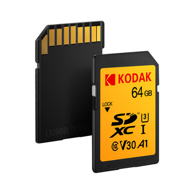 

Kodak U3 SD Card 256GB Memory Card UHS-I High Speed V30 SDXC Camera 4K HD Recrding