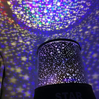 

〖Follure〗LED Night Light For Kids Rotating Star Projector Colorful Lamp Figurine Lights