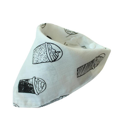 

Baby Bibs Triangle Double Layers Cotton Cartoon Animal Baby Bibs Dribble Bibs