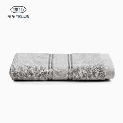 

Jiayi cotton towel mother yarn plain cotton thick soft drinking water towel gray 32cm32cm45 g strip