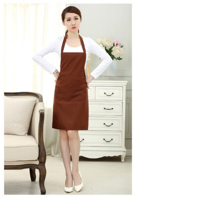 

Solid color waterproof aprons Fashion neutral apron Home cleaning kitchen Multicolor optional