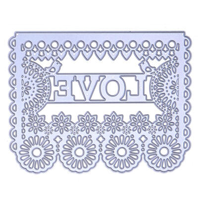 

Letter LOVE DIY Cutting Dies Stencils Scrapbook Embossing Craft Album Cards