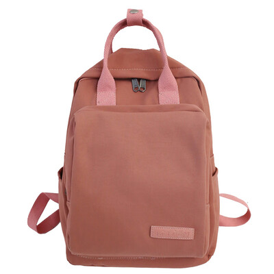 

Guzhuanggan Girlsschoolbags Korean version of college students backpack high school Forest Department campus emperor a shoulder b