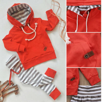 

US Newborn Kids Baby Boy Girl Outfits Clothes Romper Jumpsuit BodysuitPants Set