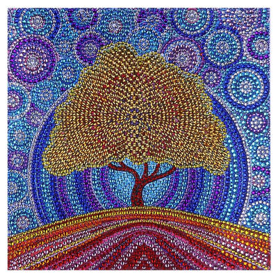 

5D DIY Full Drill Special Shaped Diamond Painting Tree Cross Stitch Mosaic