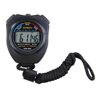 

New Digital Running Timer Chronograph Sports Stopwatch Counter with Strap