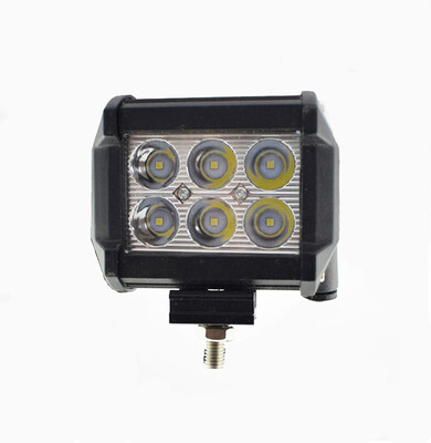 

Working Light Bar LED 18W 6000K Motorcycle Driving lamp headlights Offroad Boat Tractor Waterproof lamp 4x4 SUV ATV fog light
