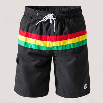 

Gobestart Men Summer Print Trunks Board Quick Dry Beach Surfing Running Short Pants
