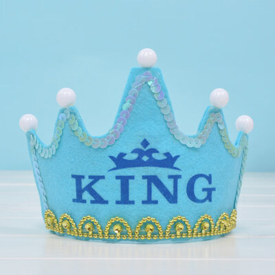 

FUNNYBUNNY LED Light Crown Hat Baby Age Decoration Decorative Party Supplies Birthday Cake Party Hat Birthday Party Decorations