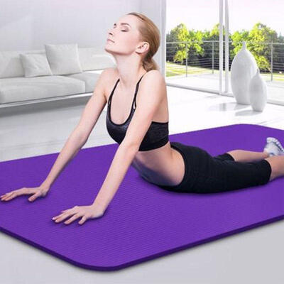 

6mm Non-slip Yoga Mat Health Lose Weight Fitness Durable Thick Exercise Pad