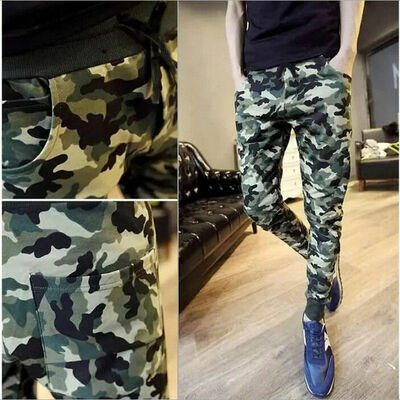

SUNSIOM Mens Sport Pants Long Trousers Tracksuit Gym Fitness Workout Joggers Sweatpants