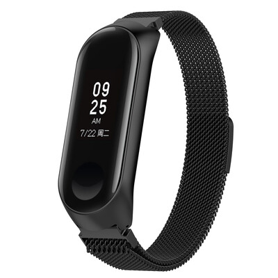 

ECSEM Milanese Loop Bands for Xiaomi Miband 3 Stainless Steel Metal Wrist Strap Wristband Bracelet for Xiaomi Mi Band 4 Smartwatch