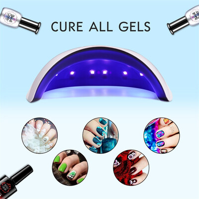 

Gobestart LED 36W UV Nail Gel Curing Nail Art Machine USB Lamp Light Nail Gel Polish Dryer