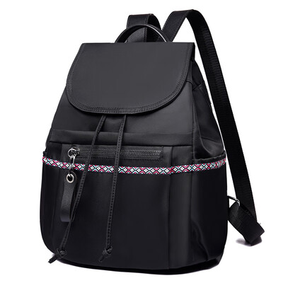 

Ms Shoulder Bag Korean Version of Baitie Fashion School Bag Travel Anti-theft Oxford Canvas Backpack