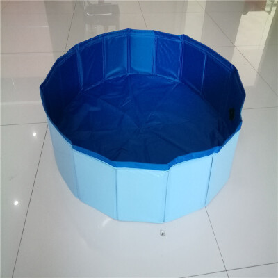 

MIAOCHONGXING Pet pool pet tub foldable easy to store 12649