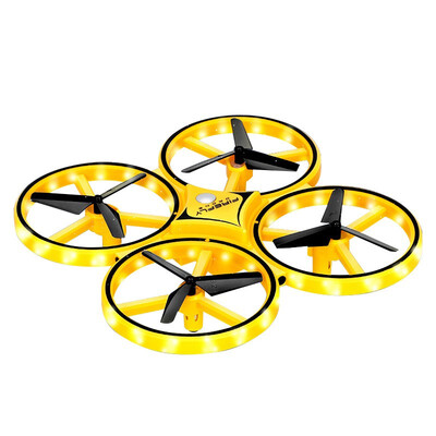 

Mini Quadcopter Induction Drone Smart Watch Remote Sensing Gesture Aircraft UFO Somatosensory Noctilucent Interaction uav
